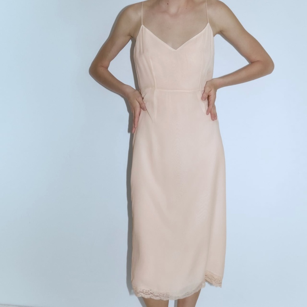 Zara limited edition sexy slip dress